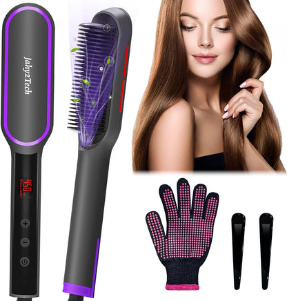 Hair Straightener + Curler Comb - Shop1