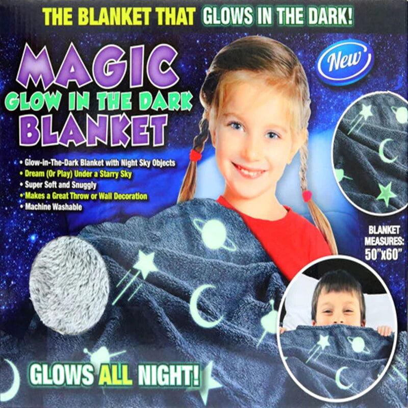 Magic Glow In The Dark Blanket - Shop1