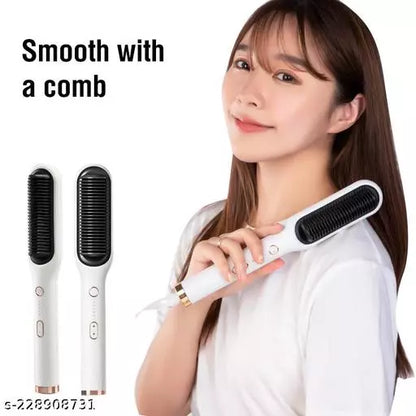 Hair Straightener + Curler Comb - Shop1