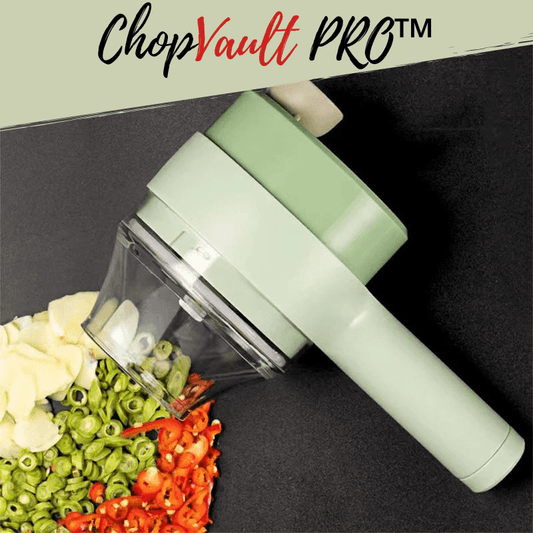 ChopVault Pro™ | Multifunctional 4 In 1 Wireless Electric Vegetables Cutter - Shop1