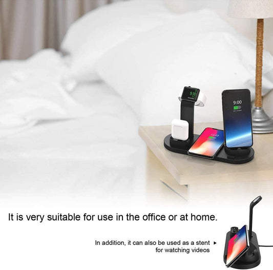 Multi-Function 4 in 1 Wireless Charging Stand - Shop1