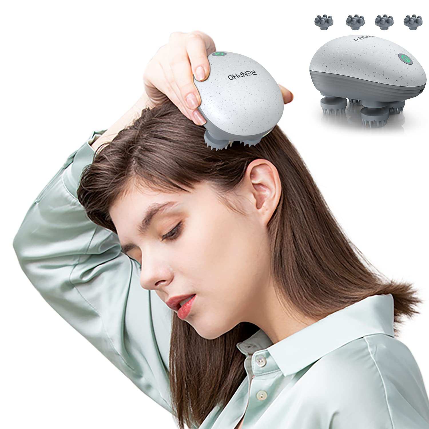 Electric Smart Scalp Massager / Wireless And Chargeable - Shop1